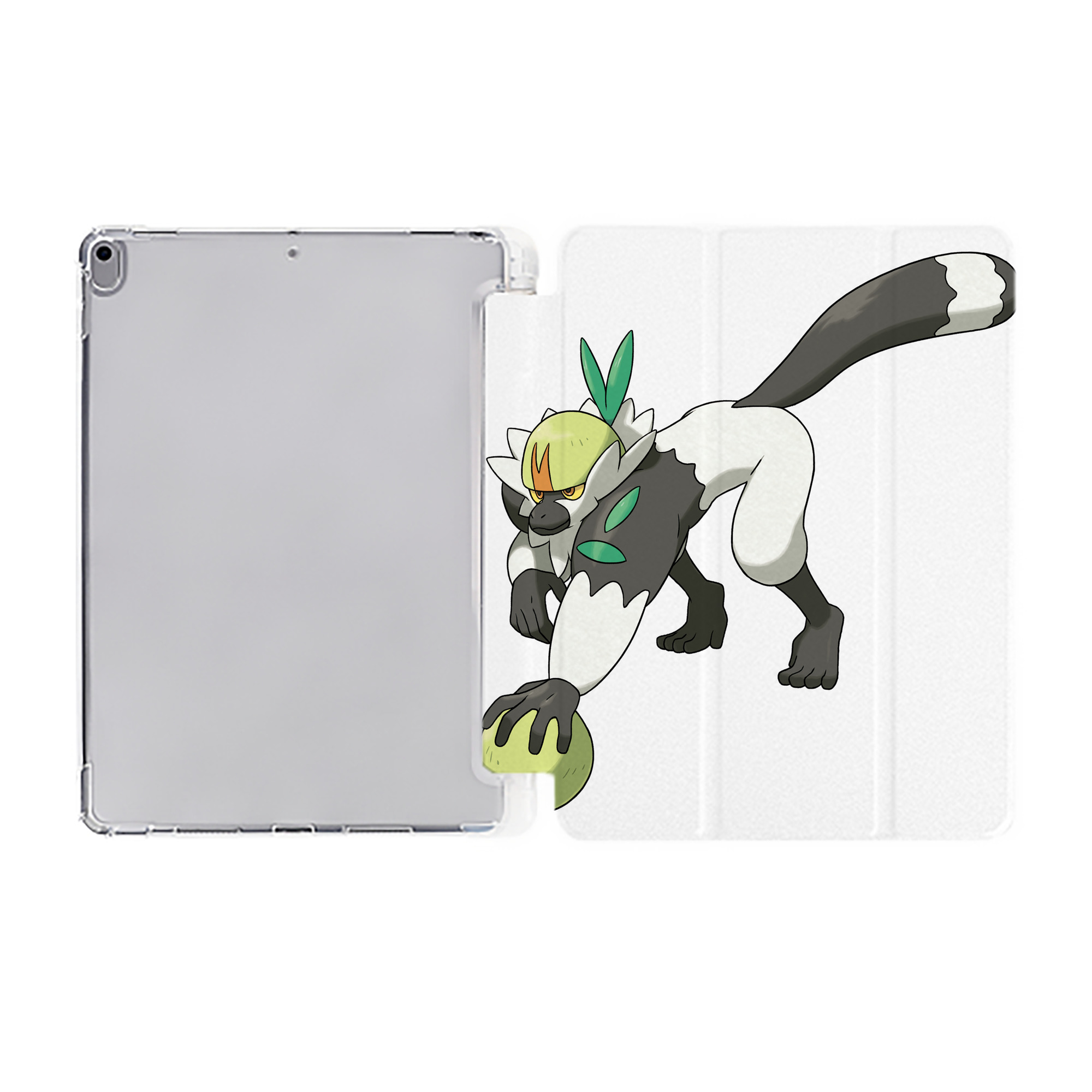 （画像用） ポケットモンスター Pokémon IPad ケース ペン収納付き 三つ折りスタンド PUレザー×シリコン 対応機種9.5/10.5/10.9インチ
